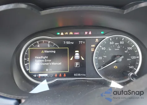 2025 Nissan Versa Sv from USA, damaged, VIN 3N1CN8EV4SL837862